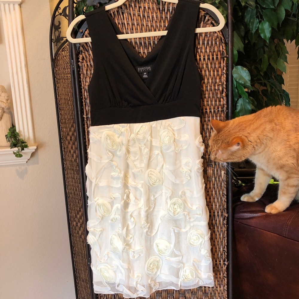 Black & white dress